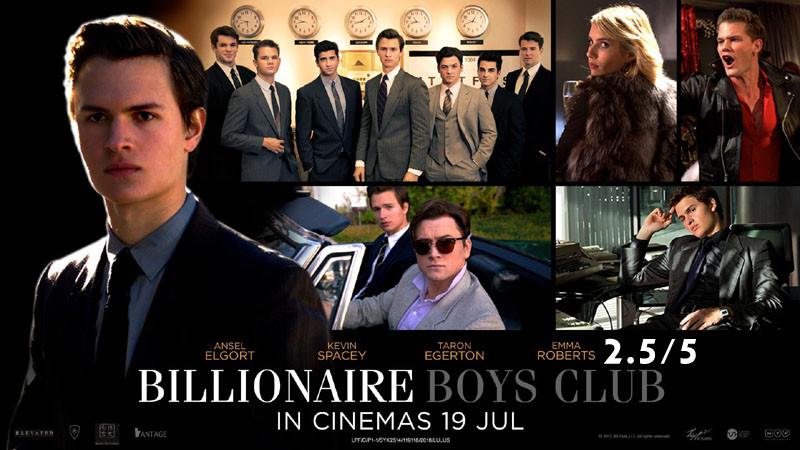 Billionaire Boys Club Review by Jithin J Prasad | One Time Watcher