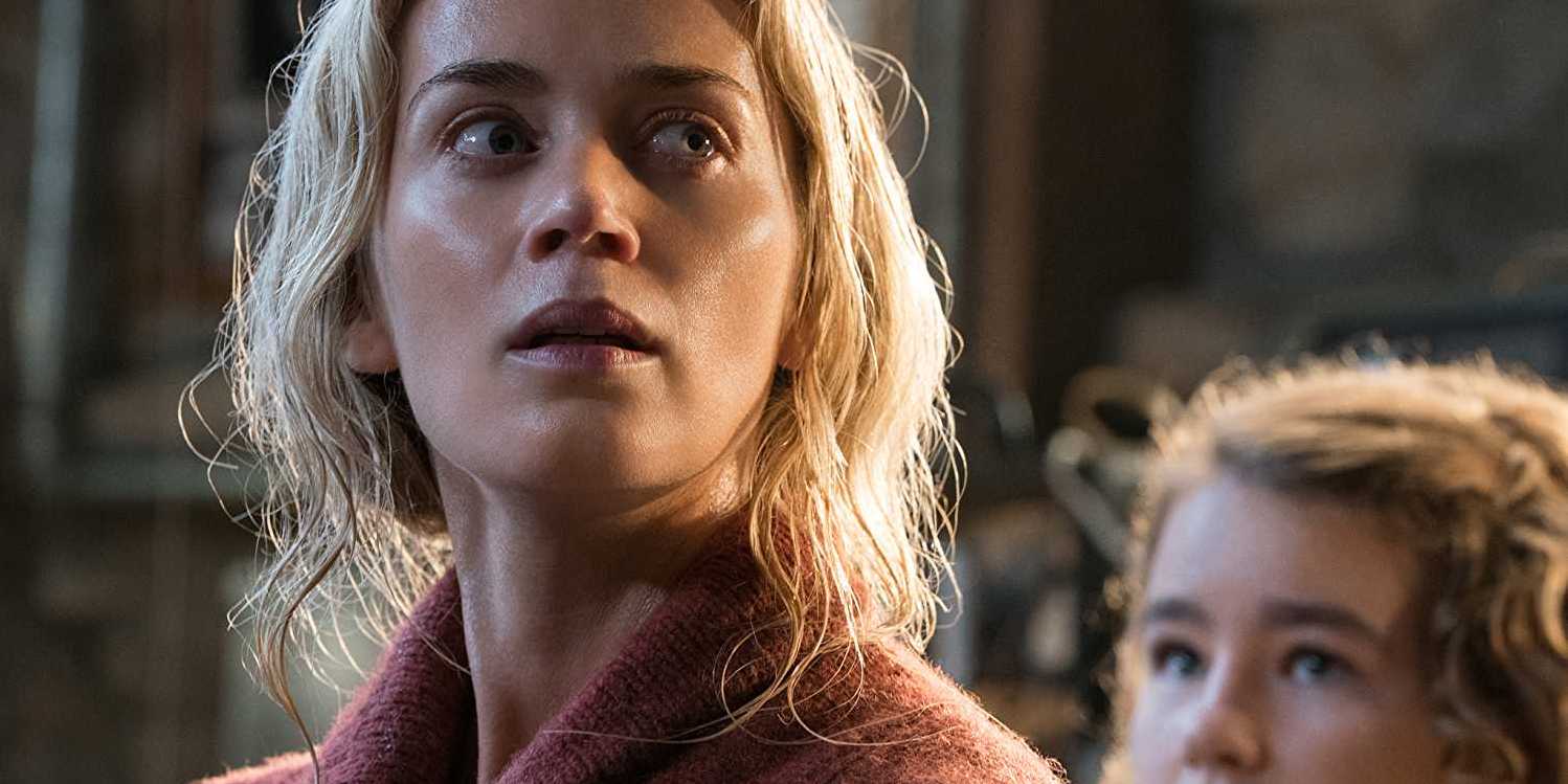 Emily Blunt and Millicent Simmonds in A Quiet Place (film)