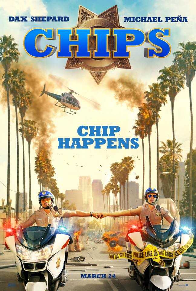 CHiPs is related to Super Troopers 2 in Buddy Cop Genre