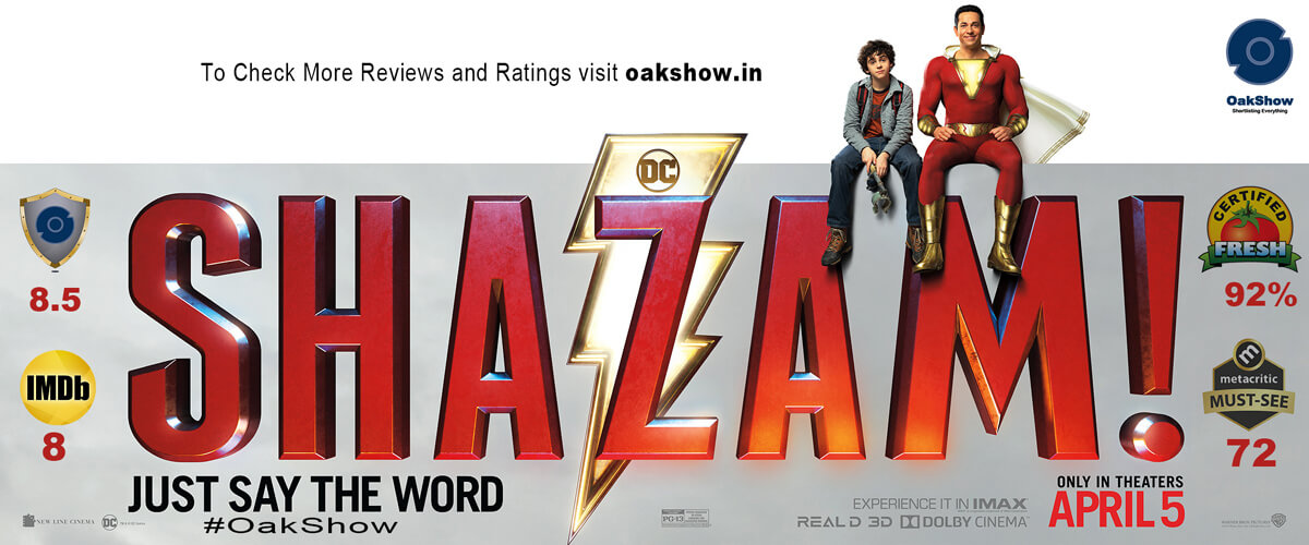 Shazam! Movie Reviews and Ratings