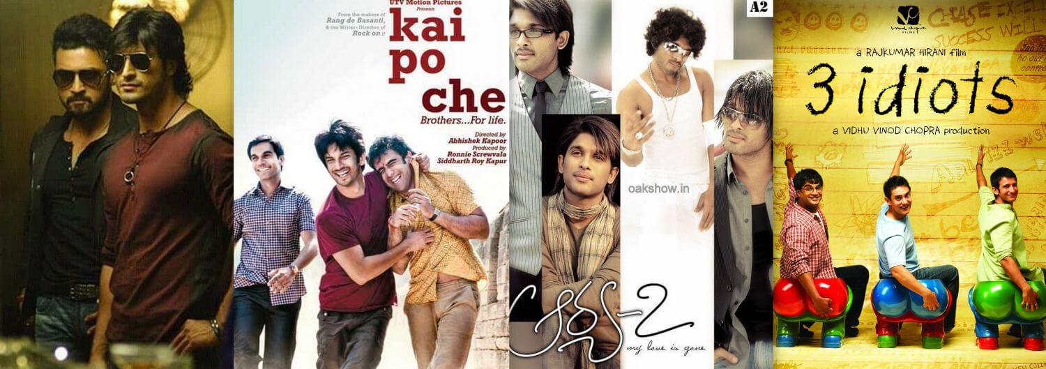 Kai Po Che!,Anjaan,3 idiots,Arya 2