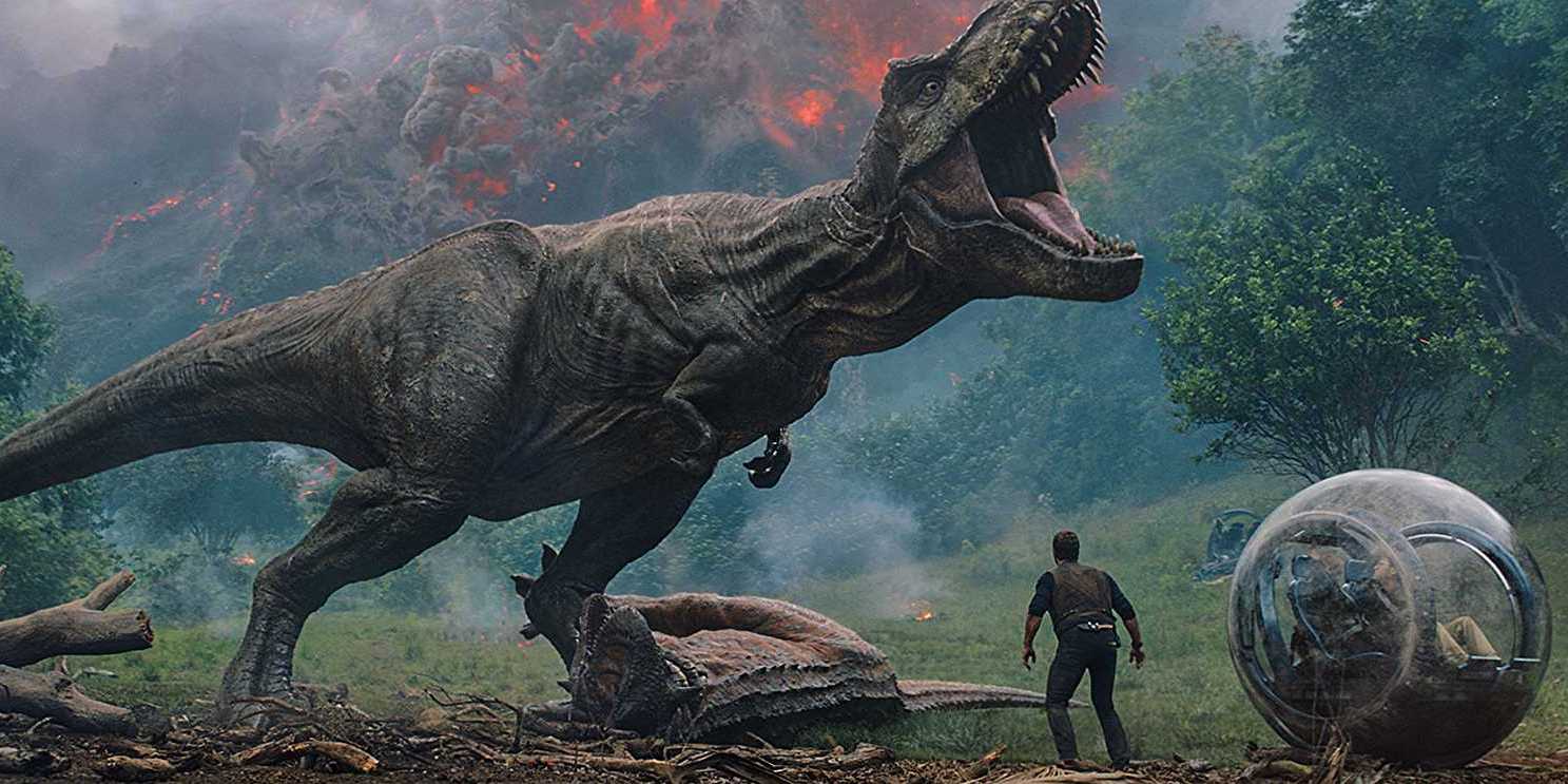 Jurassic World: Fallen Kingdom T-Rex stunt