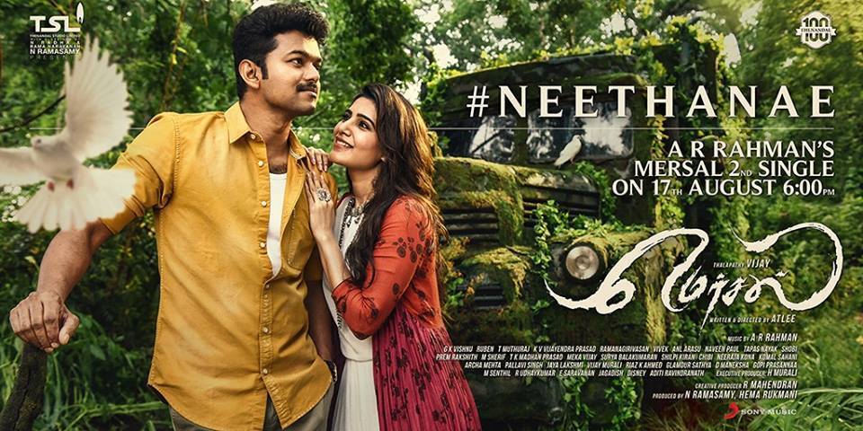 Mersal Samntha Poster