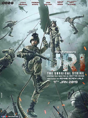 Uri: The Surgical Strike (2018 film) every reviews and ratings
