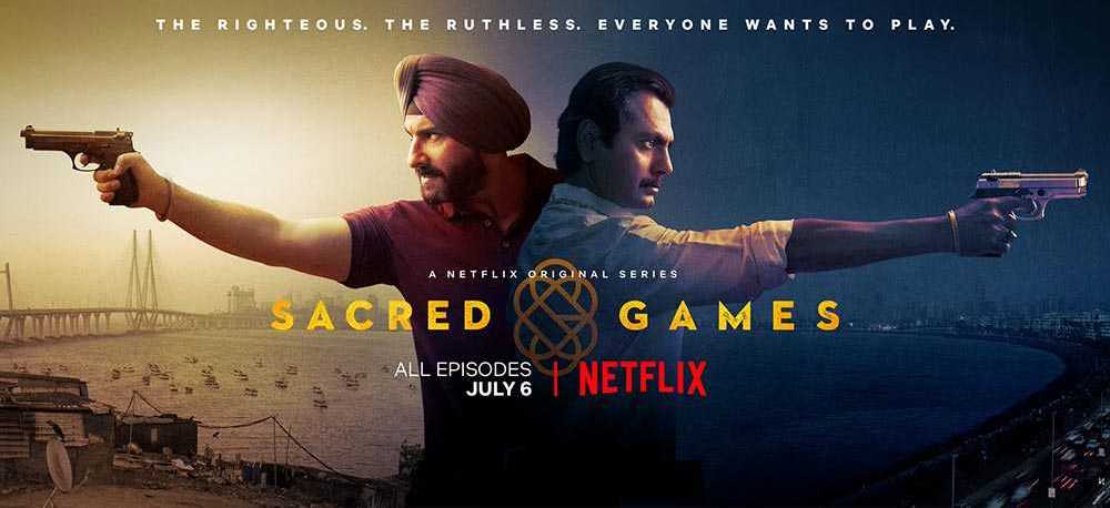 Saif Ali Khan and Nawazuddin Siddiqui in Sacred Games Reveiws and Ratings