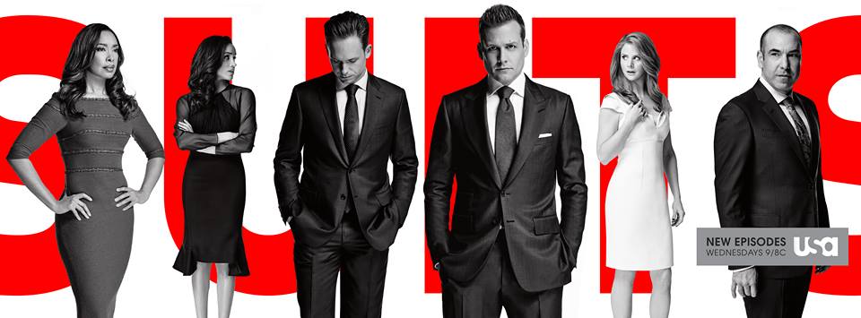 Suits Poster featuring the cast
