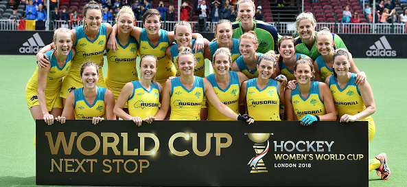 2018 Women's Hockey World Cup Team Austrailia